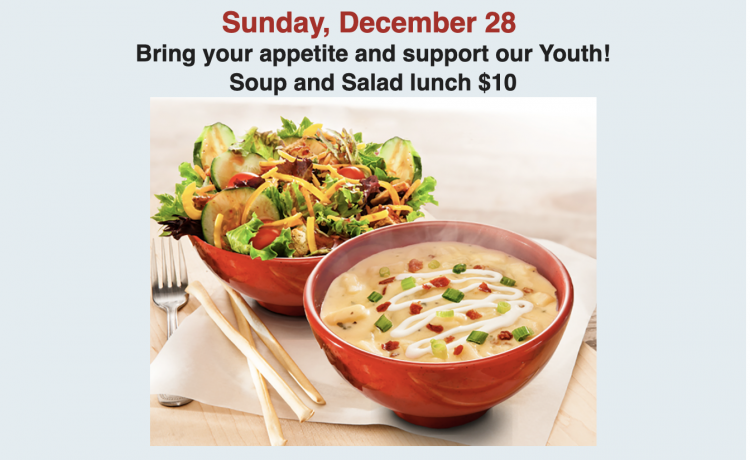 YFM Soup and Salad Fundraiser