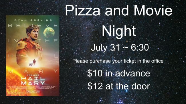 Pizza and Movie Night