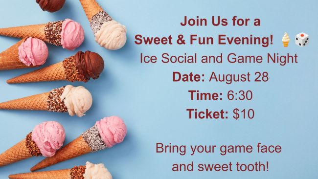 Ice Cream and Game Night